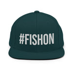 #FishOn Statement Snapback Hat