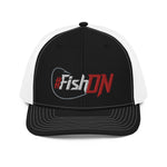 #FishOn Trucker Cap Black Alt