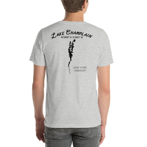 #FishOn Legendary Lake Series - Lake Champlain Light T-Shirt
