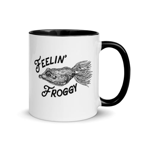 #FishOn Feelin' Froggy Mug